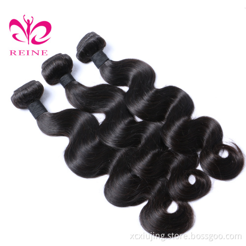 Wholesale price free sample hair bundles 9A Grade virgin brazilian hair weave100% natural human hair for women